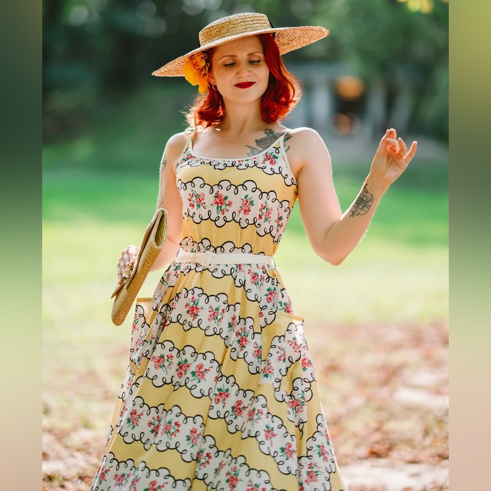 💛SOLD💛NWT Rockn Romance Vintage UK Daydream Suzy Dress:  UK 16 / XL